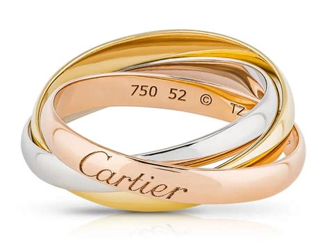 cartier trinity ring buy online|used cartier trinity ring.